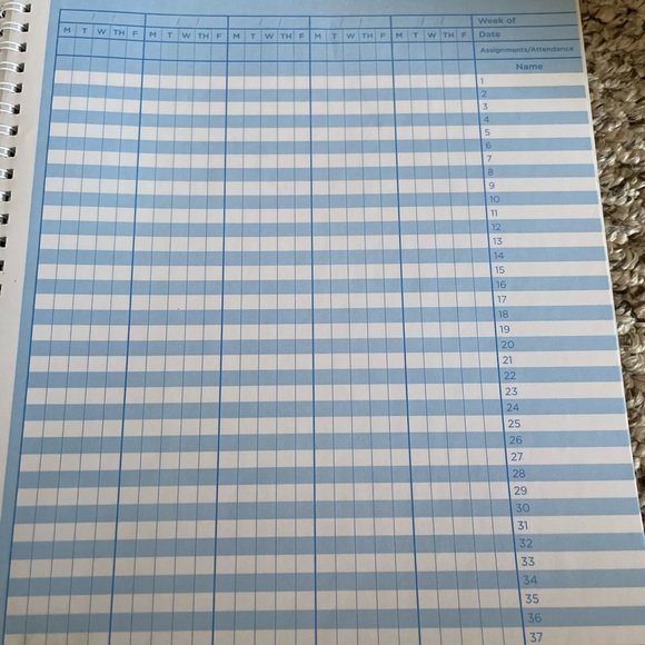 Teacher Supplies! Grade Book Attendance Book Stickers - Picture 10 of 13